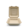 Pâte de canne à sucre biodégradable (P-SH08) 8' avec compartiment unique